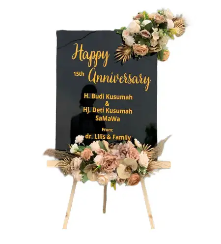 Papan Bunga Akrilik Beutong